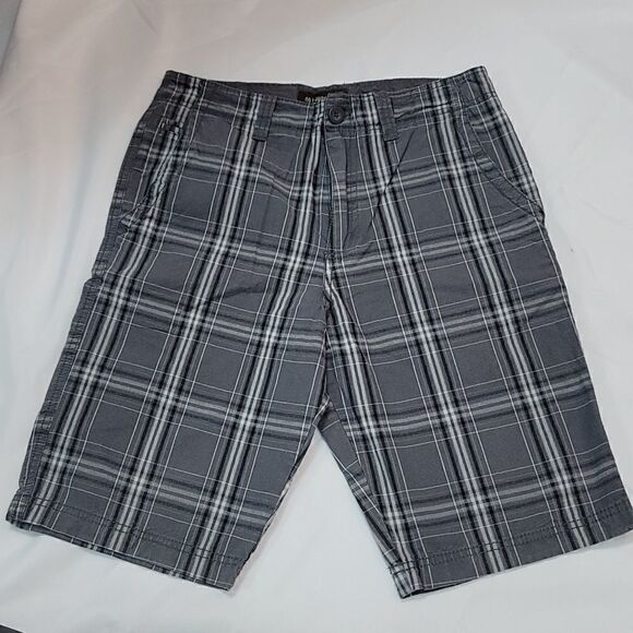 Men's No Boundaries Plaid Shorts - Picture 1 of 7